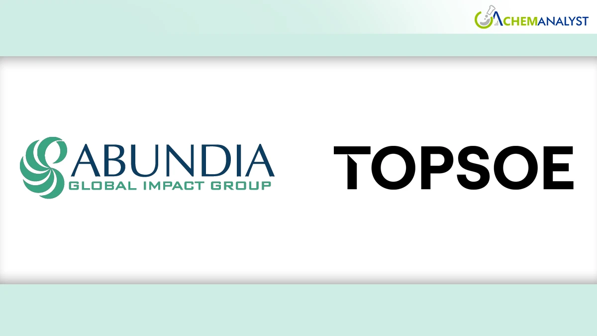 Abundia Global Impact Group Partners with Topsoe to Deploy HydroFlex Low-Carbon Upgrade Technology
