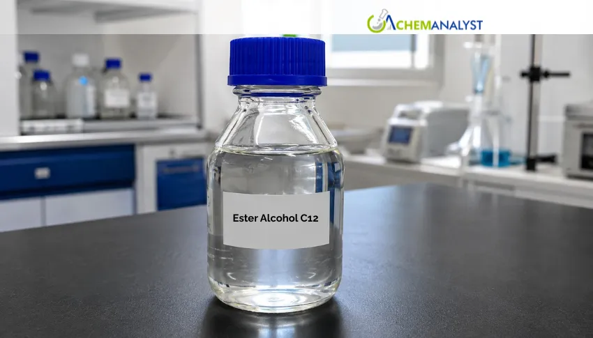 Ample Supply and Sluggish Buying Weigh on China's Ester Alcohol C12 Prices