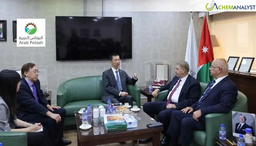 Arab Potash Company Strengthens Strategic Ties with China’s SDIC