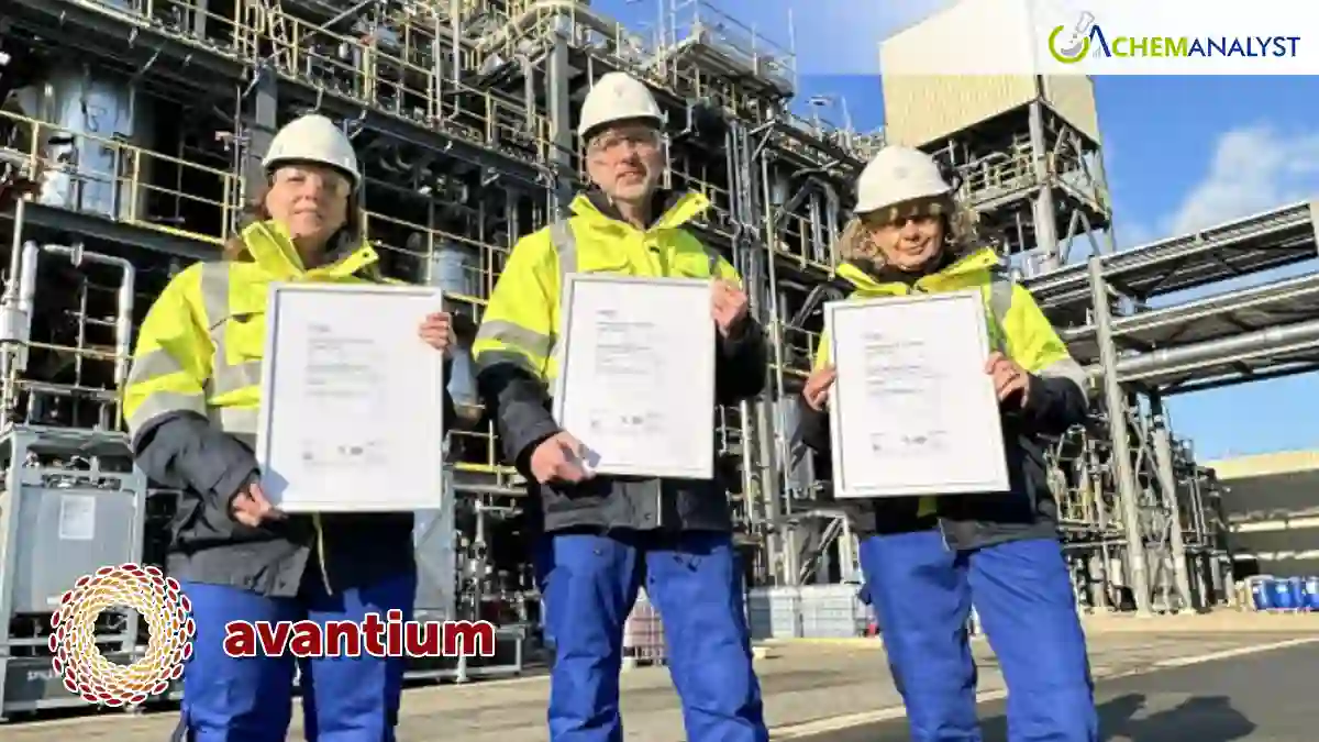 Avantium Receives Triple ISO Certification, Reinforcing Its Commitment to Responsible and High-Quality Operations