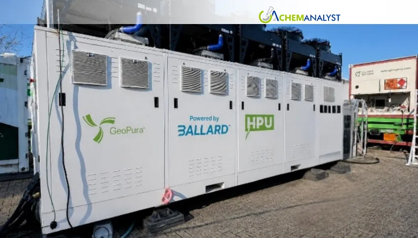 Ballard Completes GeoPura Deal to Build Integrated Hydrogen Platform