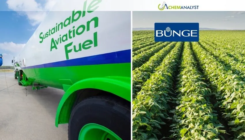 Bunge Secures Record Soybean Oil Deal for Brazil SAF Project