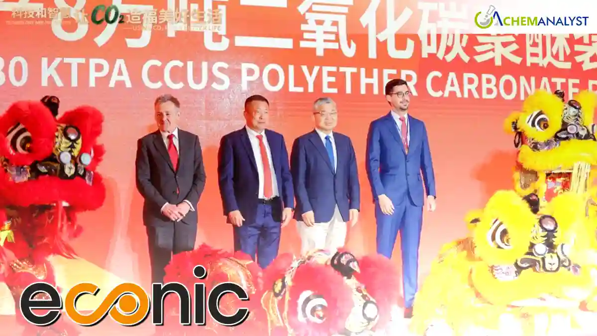 Changhua Launches First Commercial CO2-Based Polyols Plant with Econic Technology