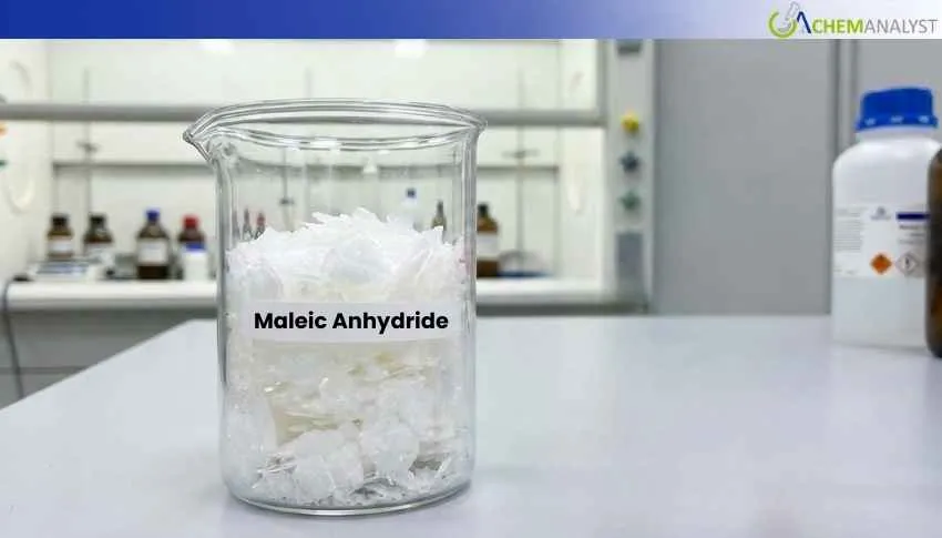China and US Maleic Anhydride Markets Open January on a Stable Note