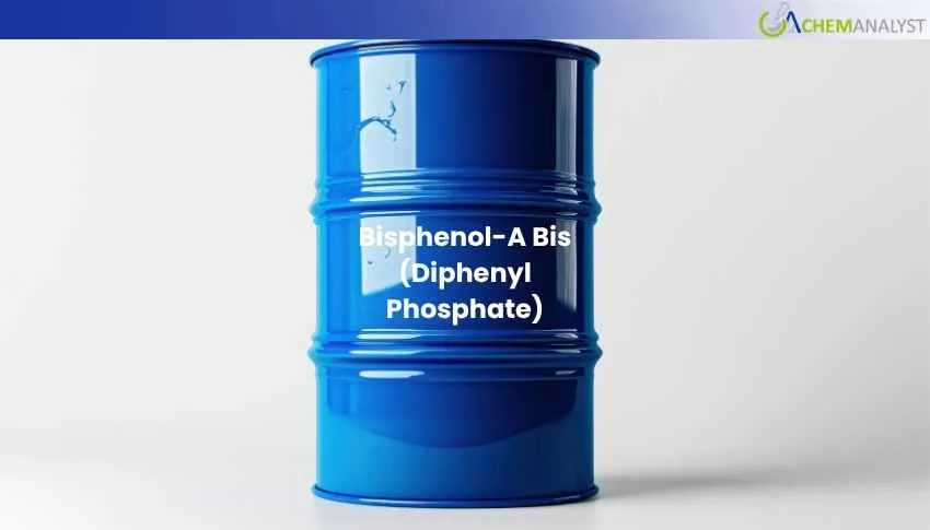 China Bisphenol-A Bis (Diphenyl Phosphate) Prices Rise 32.22% in March 2026