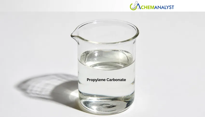 China Propylene Carbonate Prices Fall 2.65% in late May 2026