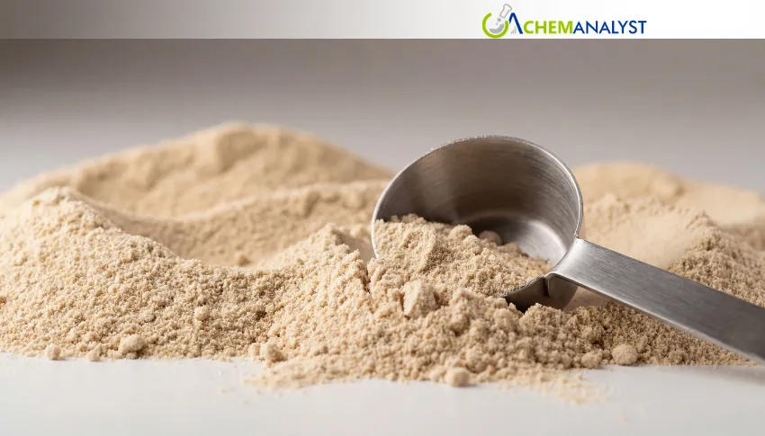 China Soy Protein Isolate Prices Expected to Decline 1.4% as Supply Improves