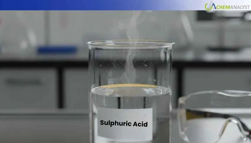 China Sulphuric Acid Prices Rise 4.17% in Late January 2026 on Tight Market Fundamentals