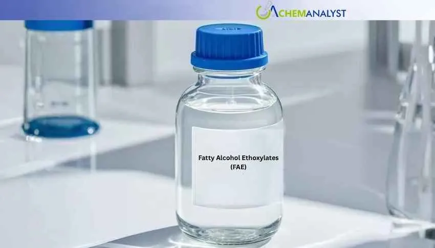 China’s Fatty Alcohol Ethoxylates Market to Rebound in May 2026 on Seasonal Detergent Demand