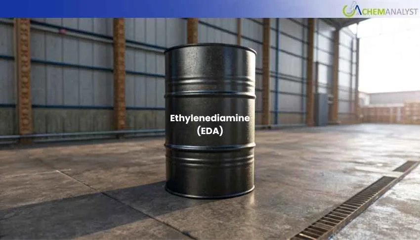 Chinese Ethylenediamine Prices Rise 44.00% in March 2026