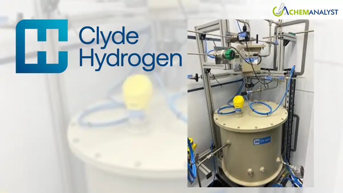 Clyde Hydrogen Marks Breakthrough as First Integrated Prototype Successfully Produces Hydrogen