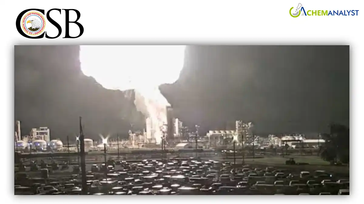 CSB Publishes Report on 2023 Dow Plaquemine Explosion and Ethylene Oxide Release