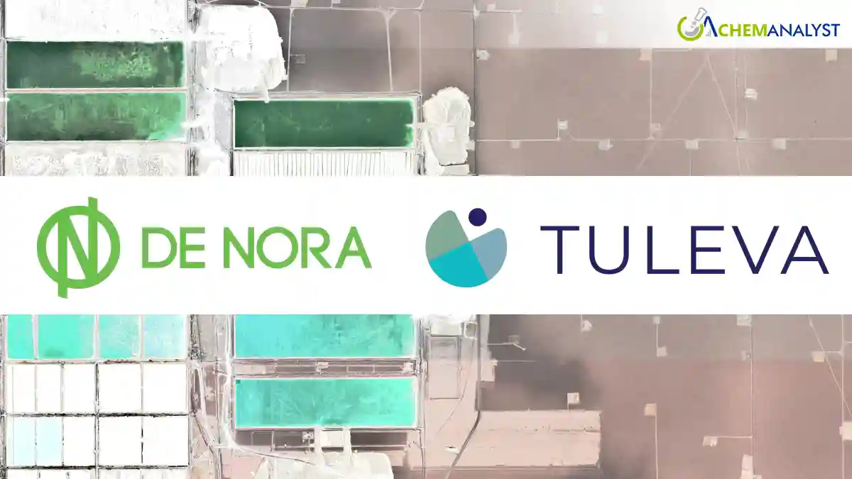 De Nora and Tuleva Partner to Develop Major U.S. Lithium Hydroxide Electrochemical Plant