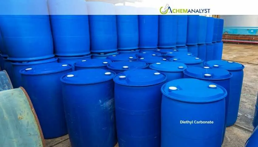 Diethyl Carbonate FOB Shanghai Prices Fall 14.25% Amid Weak Export Demand