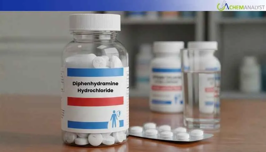 Diphenhydramine Hydrochloride Prices Ease 3.33% in China, as Supplies Overwhelm Demand