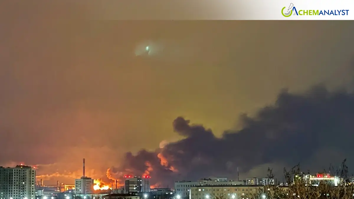 Drone Attack Damages Volgograd Chemical Plant, Sparks Fire at Yaroslavl Refinery