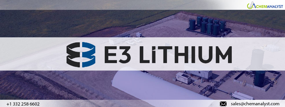 E3 Lithium to Broaden Lab Facilities to Produce Lithium Carbonate