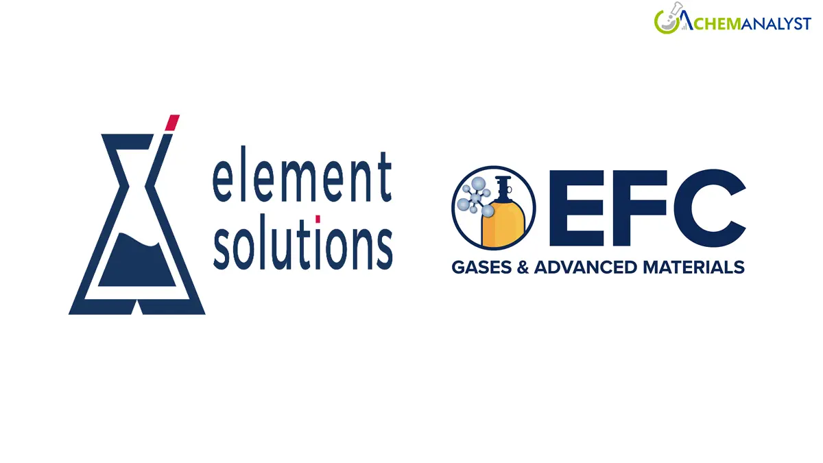 Element Solutions Finalizes EFC Acquisition and Unveils Newly Rebranded Specialties Segment