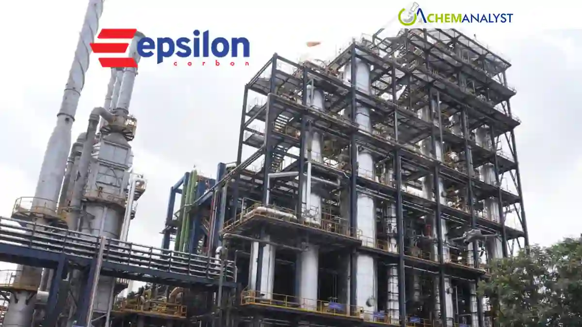 Epsilon Carbon Commissions 300,000 TPA Specialty Carbon Plant