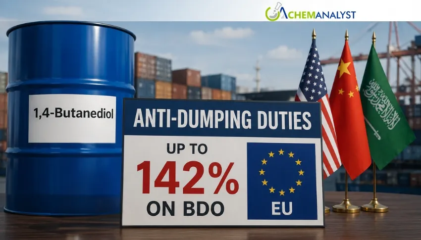 EU Locks in Anti-Dumping Duties of up to 142% on BDO from US, China and Saudi Arabia