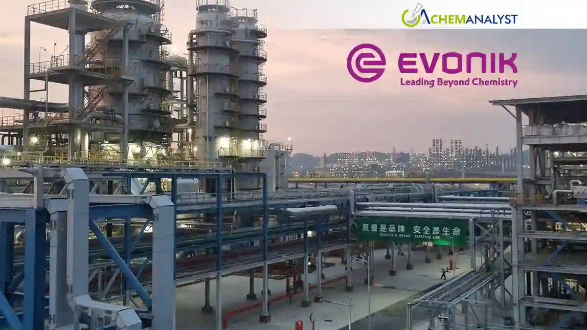 Evonik-Fuhua Launch 200 KT Hydrogen Peroxide Plant in China