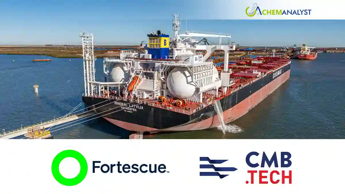 Fortescue and CMB.TECH Partner on 12 Ammonia-Capable Bulk Carriers to Drive Zero-Emission Maritime Transport