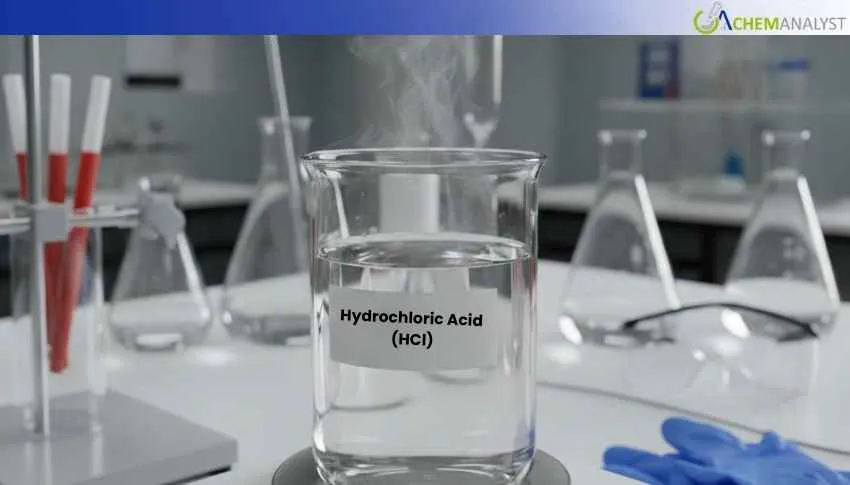 HCl Prices Rise Across Major Markets in December 2025 Despite Mixed Downstream Demand