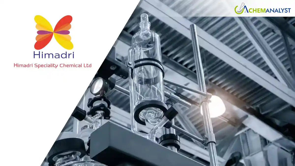 Himadri Speciality Chemical Commissions 70,000 MTPA Carbon Black Unit, Boosting Total Capacity to 2.5 Lakh MTPA