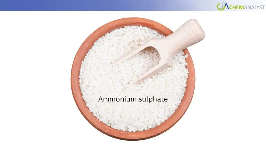 Improved Spot Availability Pushes US Ammonium Sulphate Down 1.16% WoW