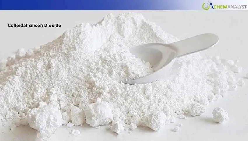 India Colloidal Silicon Dioxide Prices Rise 2.7% in late March 2026