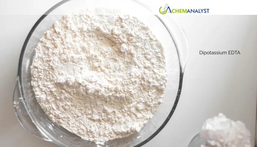 India Dipotassium EDTA Prices Rise 1.43% in June 2026 on Higher Feedstock Costs
