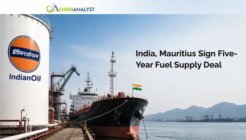 India, Mauritius Sign Five-Year Fuel Supply Deal