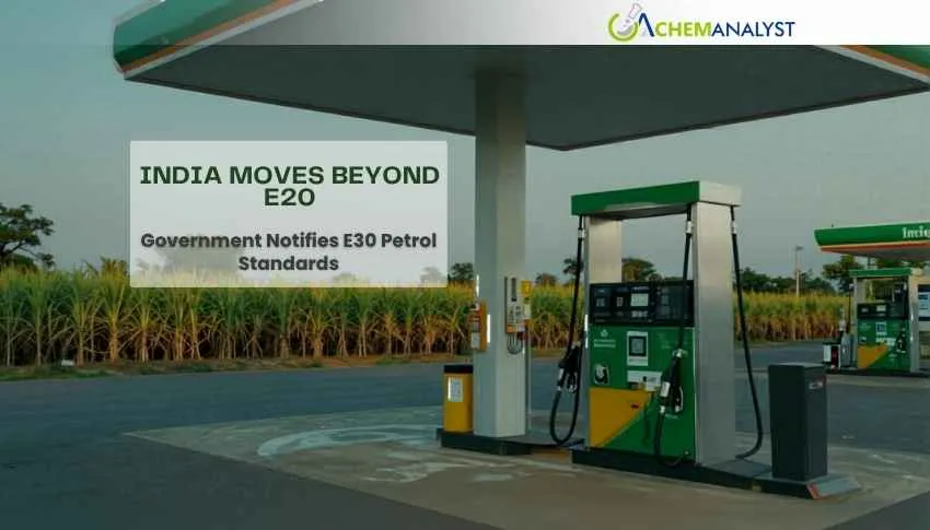 India Moves Beyond E20 as Government Notifies E30 Petrol Standards Amid Energy Security Push