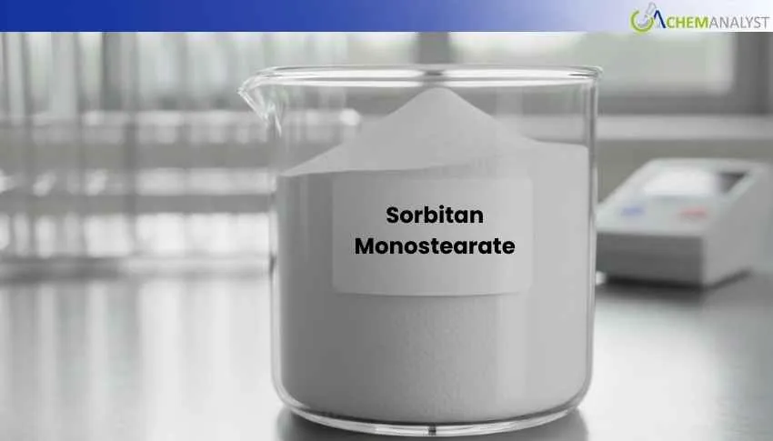 India Sorbitan Monostearate Market Rises in December, Expected to Continue Increasing into January
