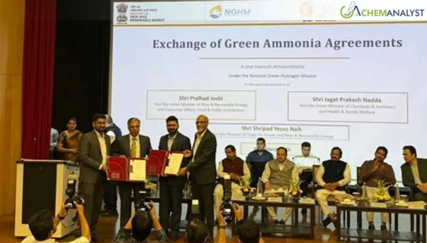 InSolare Energy & SCC Infrastructure Seal INR 3,700 Crore SECI Deal for 85,000 MTPA Green Ammonia Supply