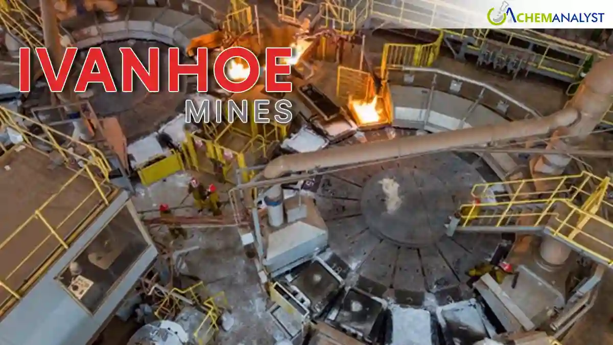 Ivanhoe Mines Reports Inaugural Copper Anode Output from its Kamoa-Kakula Copper Smelter