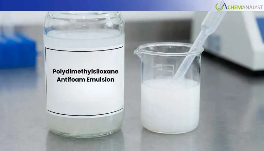Jan 2026: Polydimethylsiloxane Antifoam Emulsion Prices Rise 0.64% After Previous Surge