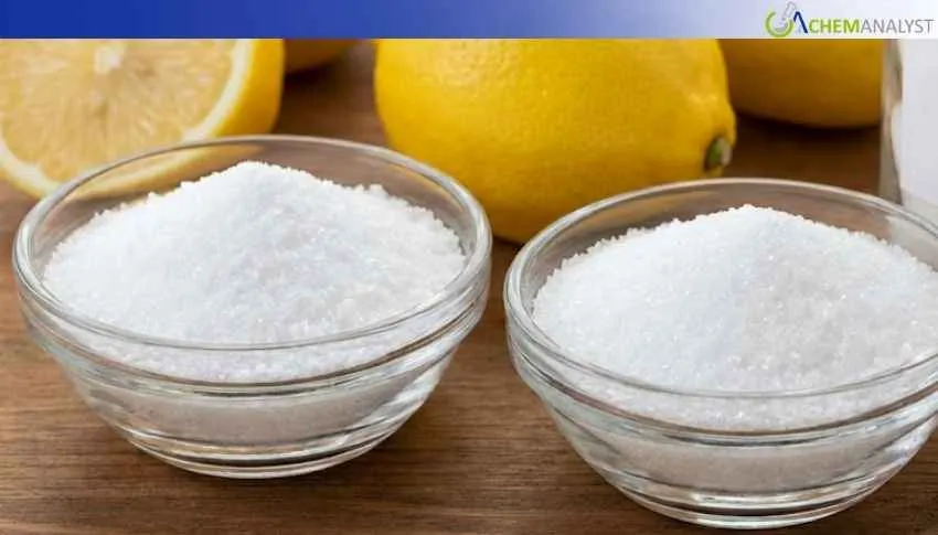 January 2026: Citric acid Imports in Argentina Fall as Global Markets Stabilize