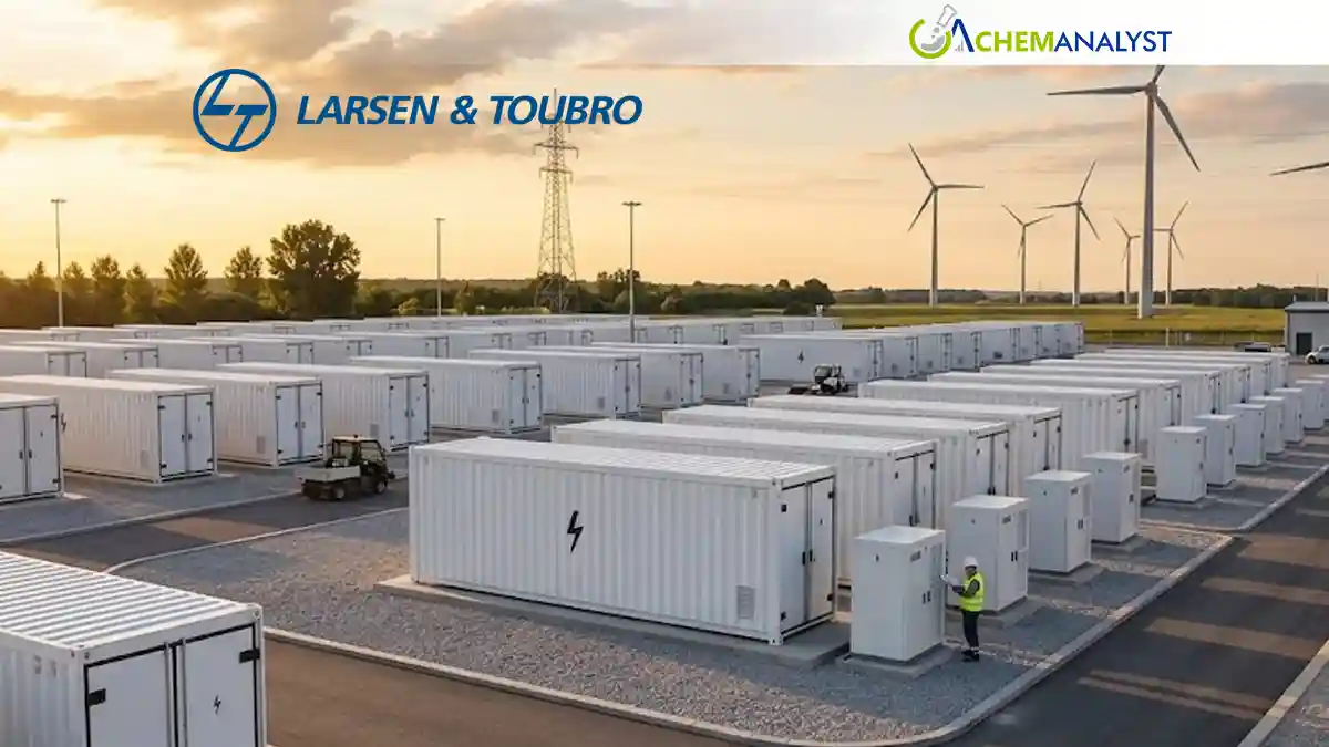 L&T Secures 6 GWh Middle East Battery Storage Order