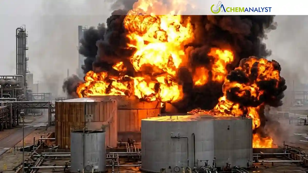 Lightning Sparks Tank Fire at Explorer Pipeline Facility in Glenpool