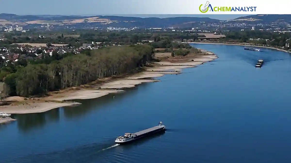 Low Rhine Levels Disrupt German Chemical and Industrial Supply Chains