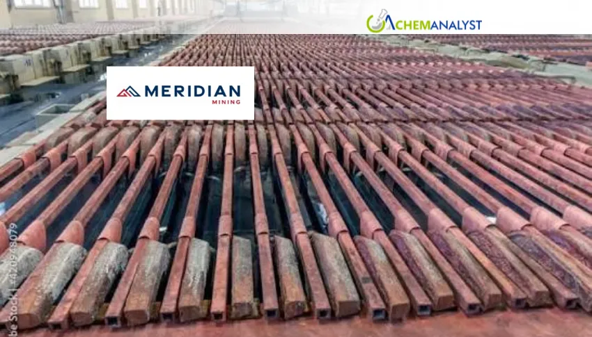 Meridian Produces Premium Blister Copper from Cabaçal Concentrates