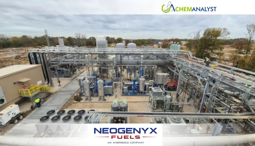 Neogenyx Fuels Expands Global Reach with First ISCC-Certified Renewable Natural Gas Delivery to Europe