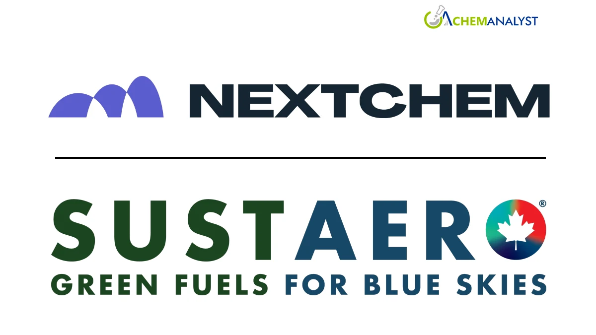 Nextchem and SUSTAERO Partner to Advance Biomass-Based SAF Production in Canada Using NX Circular Technology