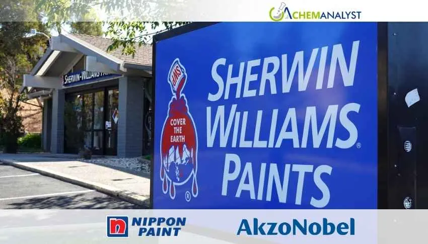 Nippon Paint Group and Sherwin-Williams Withdraw Joint Bid Efforts for AkzoNobel