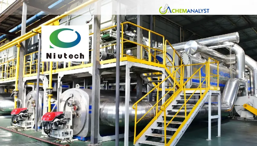 Niutech Wins Global Energy Deal for Waste Plastic-to-SAF Line
