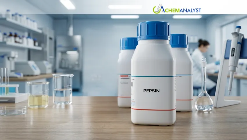 Pepsin Prices Recover in India Amid Improved Pharmaceutical Demand and Supply Balance
