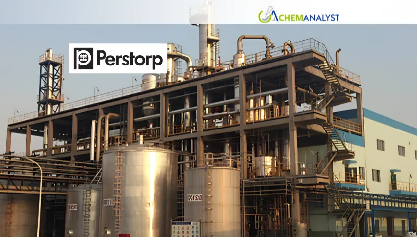 Perstorp Ends Production at Toledo Plant to Streamline US Network