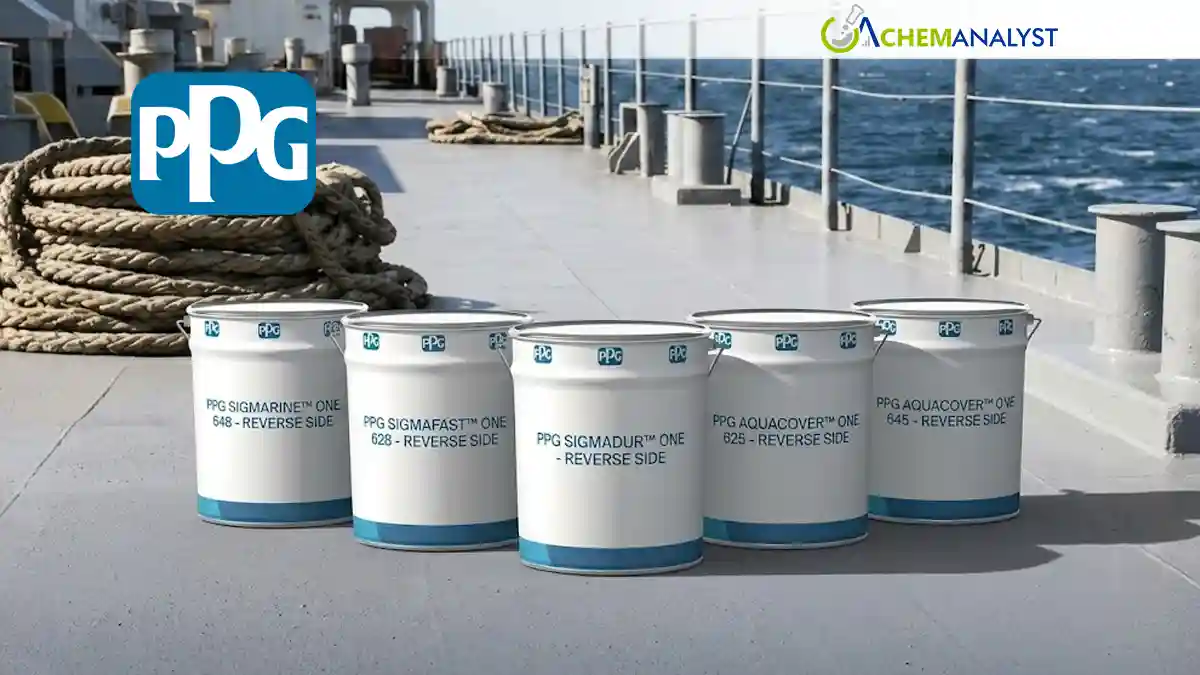 PPG Launches One-Component Marine Coatings for Easier Ship Maintenance