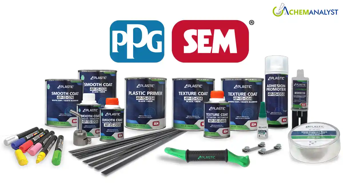 PPG’s SEM Products and 4PLASTIC Unveil Advanced Texture Refinishing System for Automotive Plastic Repairs